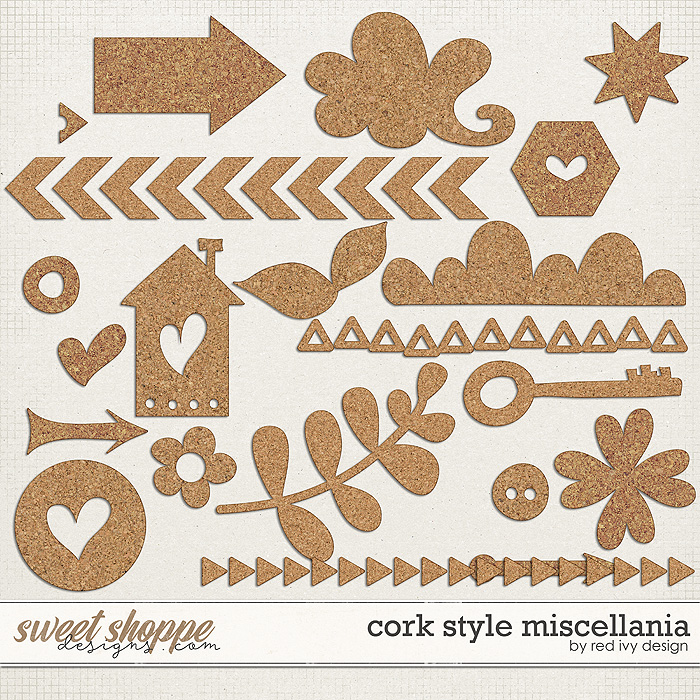 Cork Style Miscellania by Red Ivy Design Cork Style Miscellania by Red Ivy Design