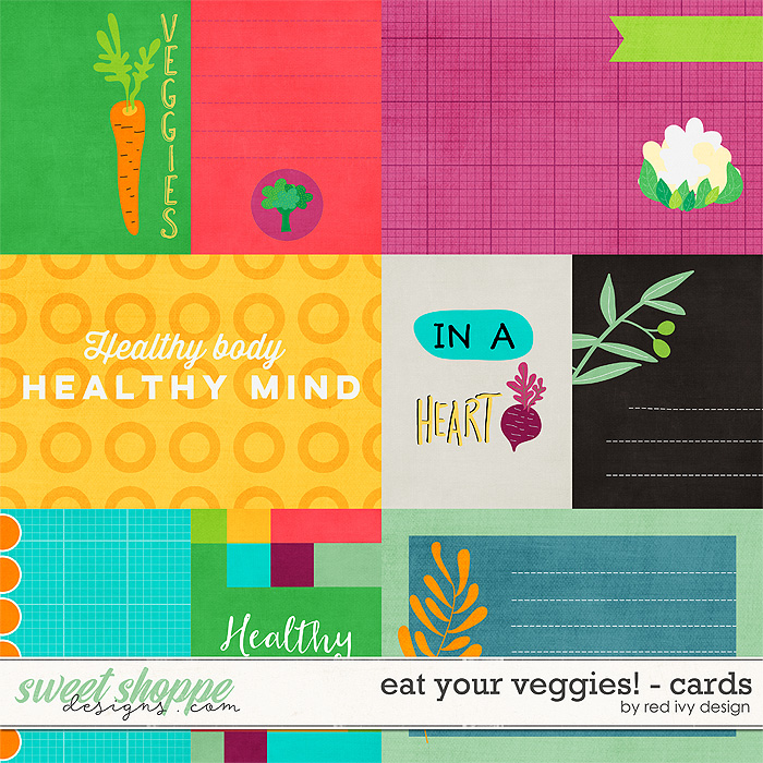 Eat Your Veggies! - Cards by Red Ivy Design Eat Your Veggies! - Cards by Red Ivy Design