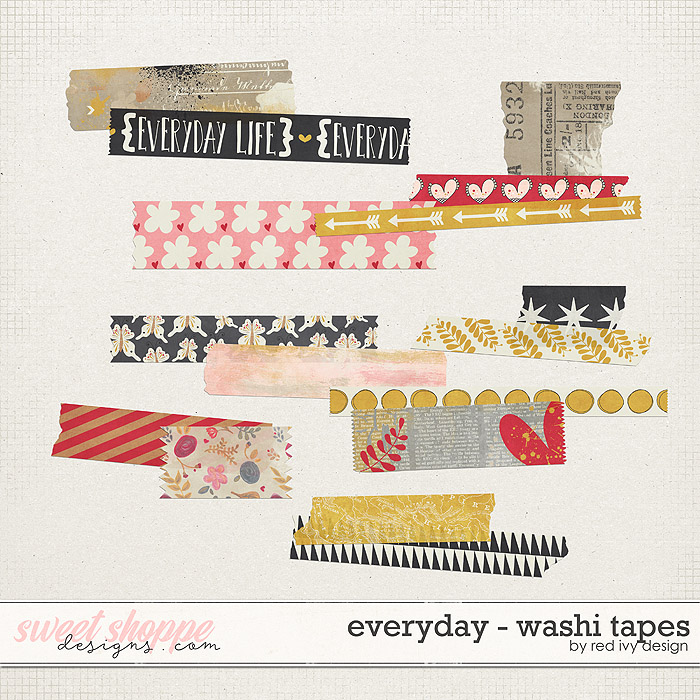Everyday - Washi Tapes by Red Ivy Design