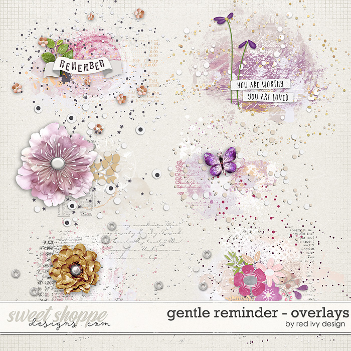Gentle Reminders - Overlays by Red Ivy Design