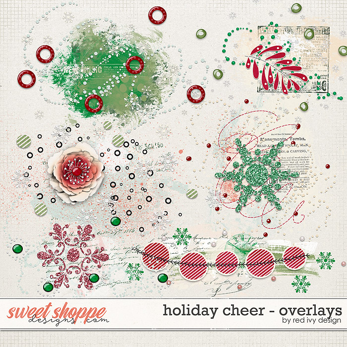 Holiday Cheer - Overlays by Red Ivy Design