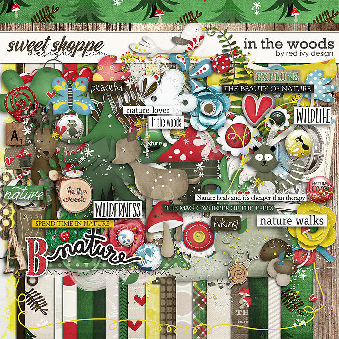 In The Woods by Red Ivy Design