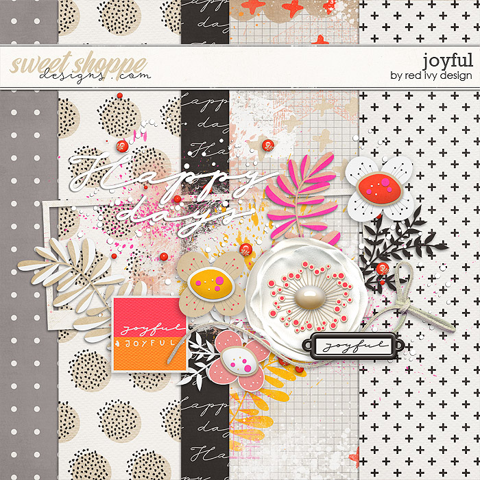 Joyful - FREE SAMPLE by Red Ivy Design