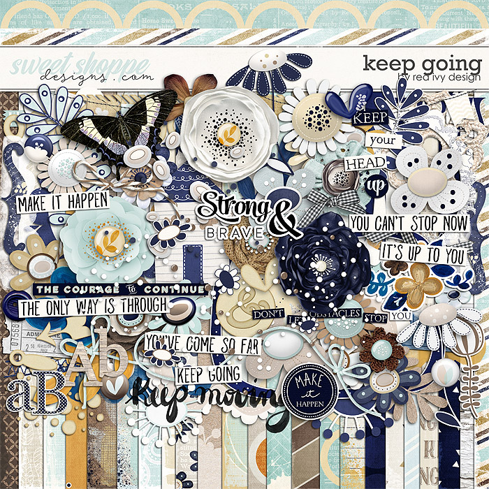Keep Going by Red Ivy Design