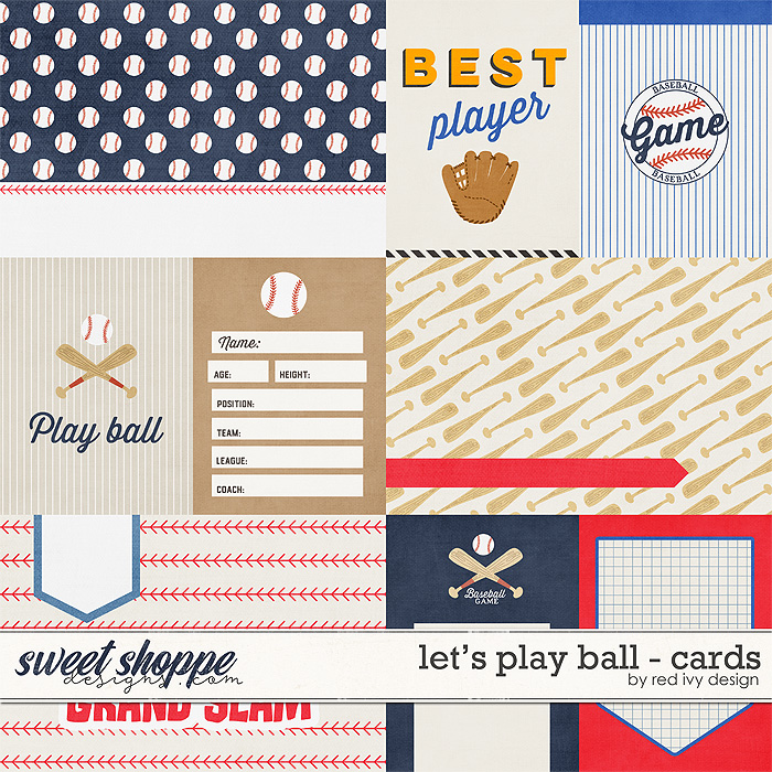 Let's Play Ball - Cards by Red Ivy Design