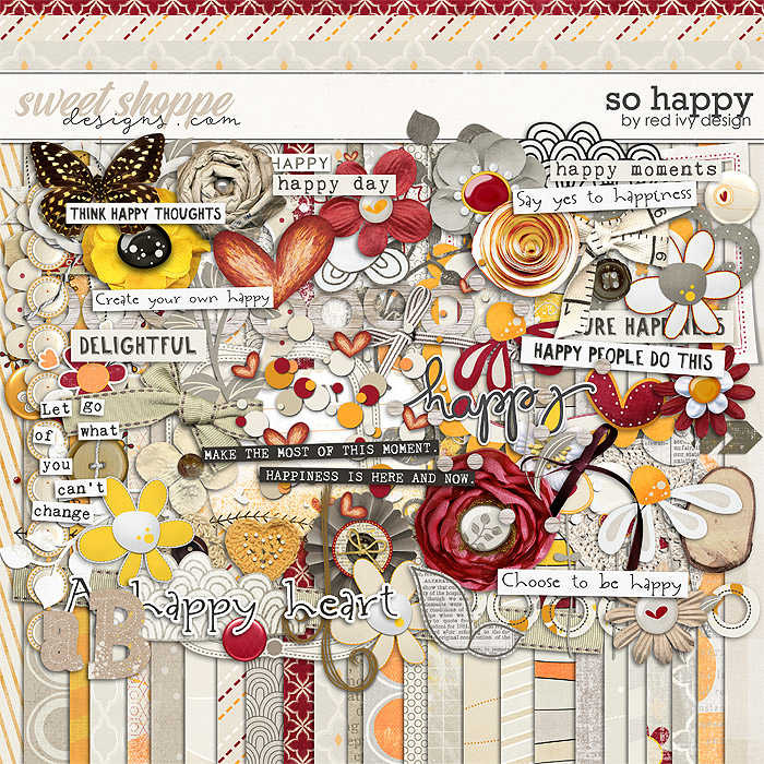 So Happy by Red Ivy Design