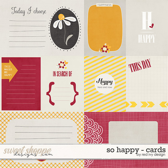 So Happy - Cards by Red Ivy Design