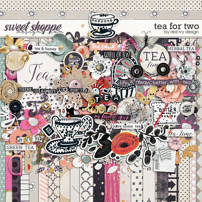 Tea For Two by Red Ivy Design