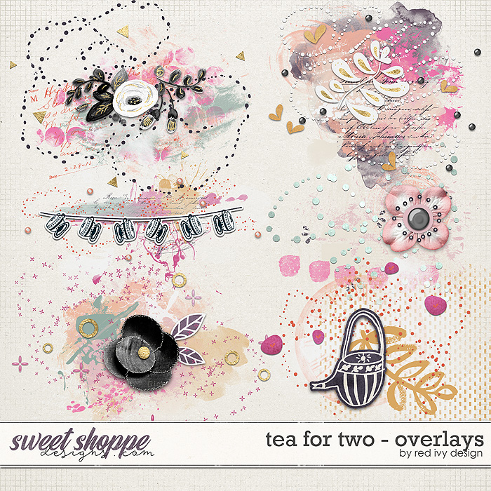 Tea For Two - Overlays by Red Ivy Design Tea For Two - Overlays by Red Ivy Design
