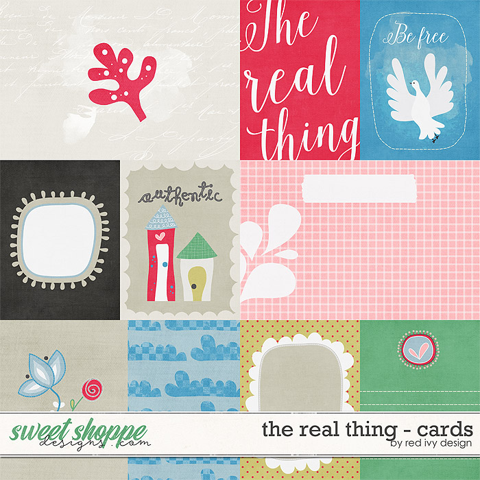 The Real Thing - Cards by Red Ivy Design The Real Thing - Cards by Red Ivy Design