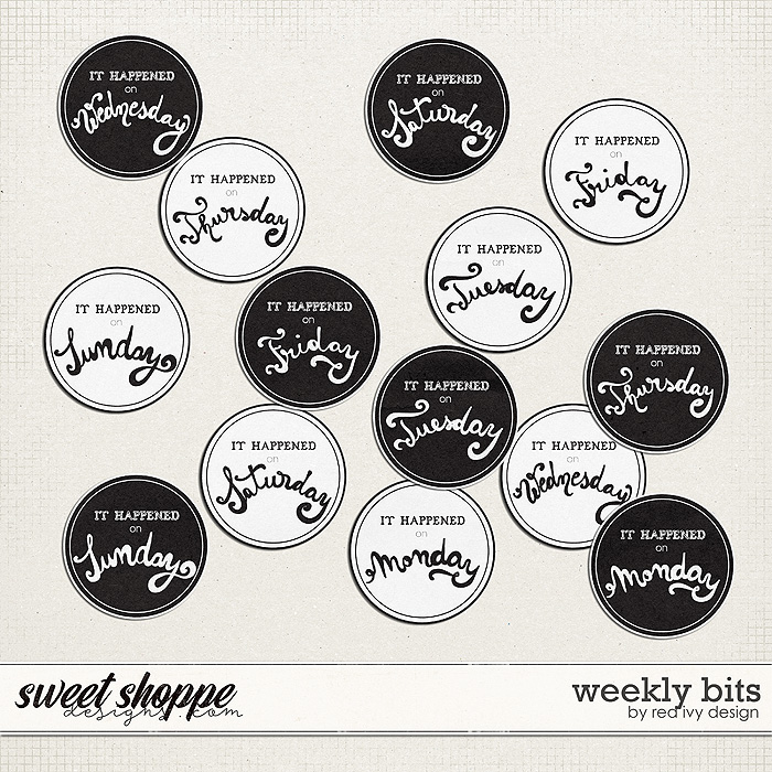 Weekly Bits by Red Ivy Design Weekly Bits by Red Ivy Design