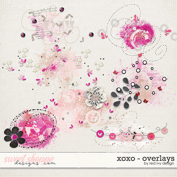 XOXO - Overlays - by Red Ivy Design