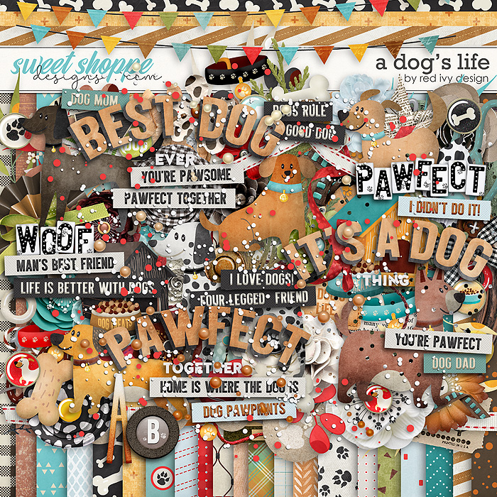A Dog's Life by Red Ivy Design