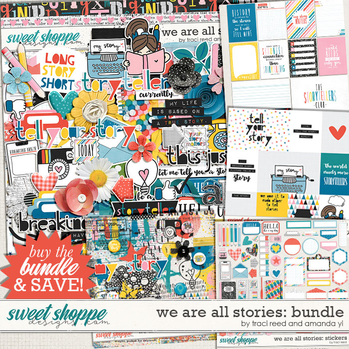 We Are All Stories Bundle by Traci Reed and Amanda Yi