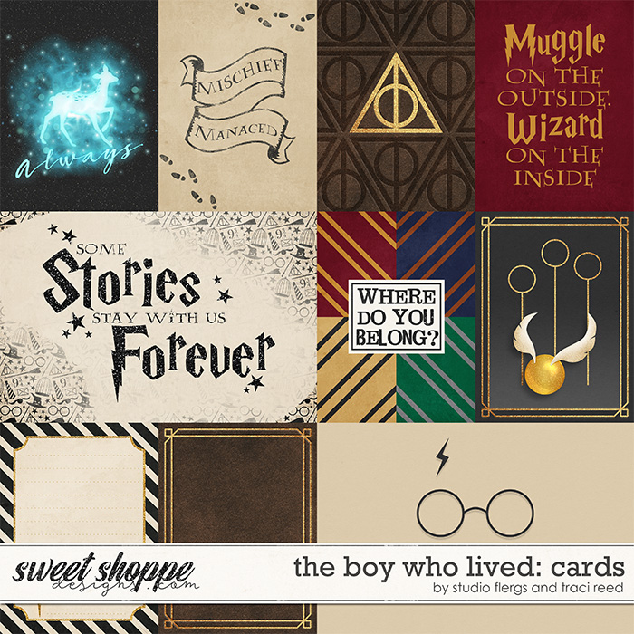 The Boy Who Lived: CARDS by Studio Flergs & Traci Reed
