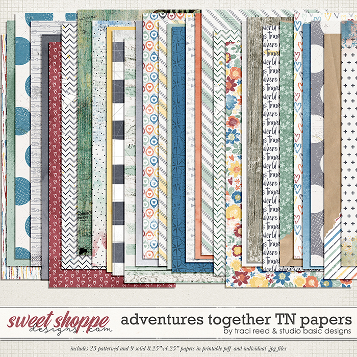 Adventures Together TN Papers by Studio Basic & Traci Reed Adventures Together TN Papers by Studio Basic & Traci Reed