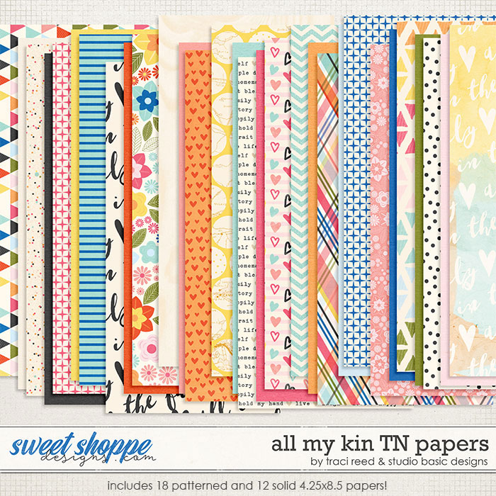 All My Kin TN Papers by Studio Basic and Traci Reed All My Kin TN Papers by Studio Basic and Traci Reed