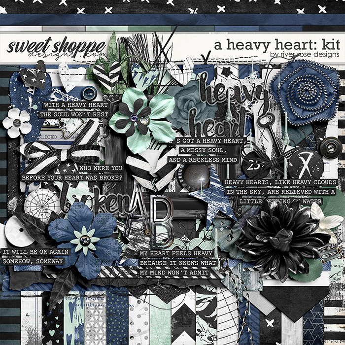 A Heavy Heart: Kit by River Rose Designs