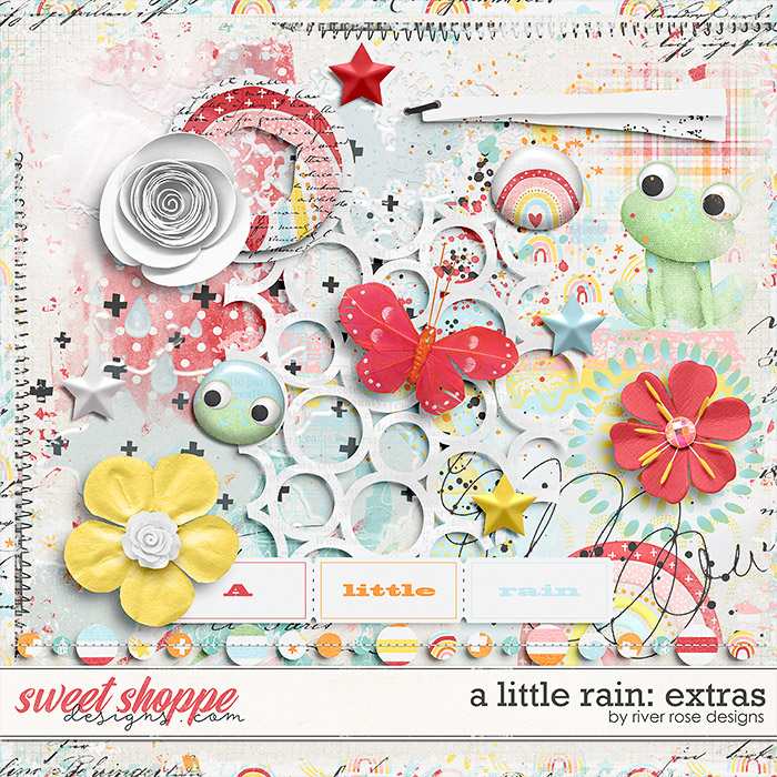 A Little Rain: Extras by River Rose Designs