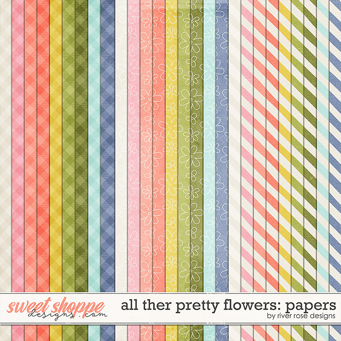 All the Pretty Flowers: Papers by River Rose Designs All the Pretty Flowers: Papers by River Rose Designs