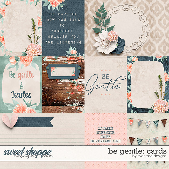 Be Gentle: Cards by River Rose Designs