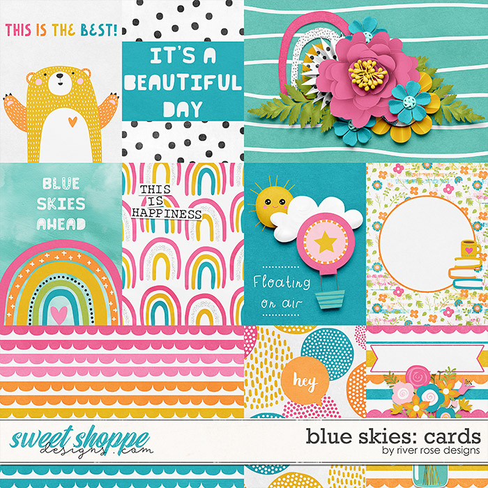 Blue Skies: Cards by River Rose Designs