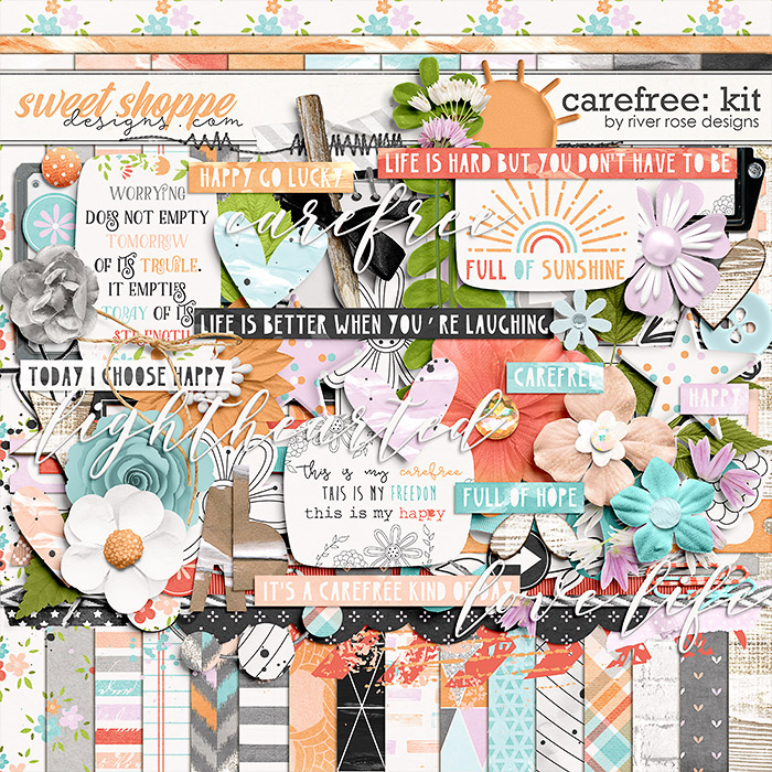 Carefree: Kit by River Rose Designs