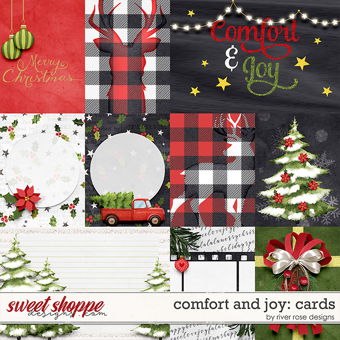 Comfort and Joy: Cards by River Rose Designs