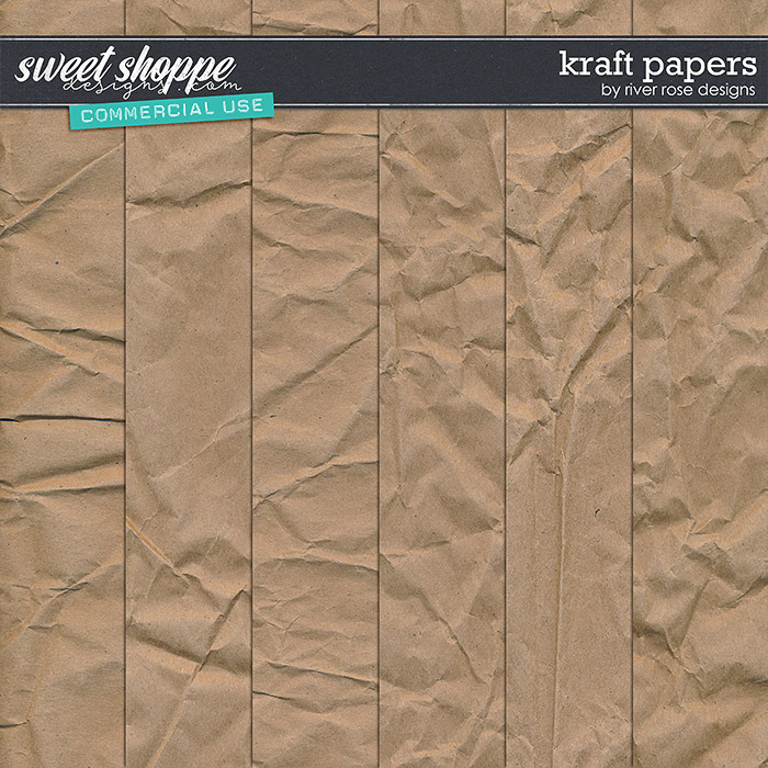 CU Kraft Papers by River Rose Designs