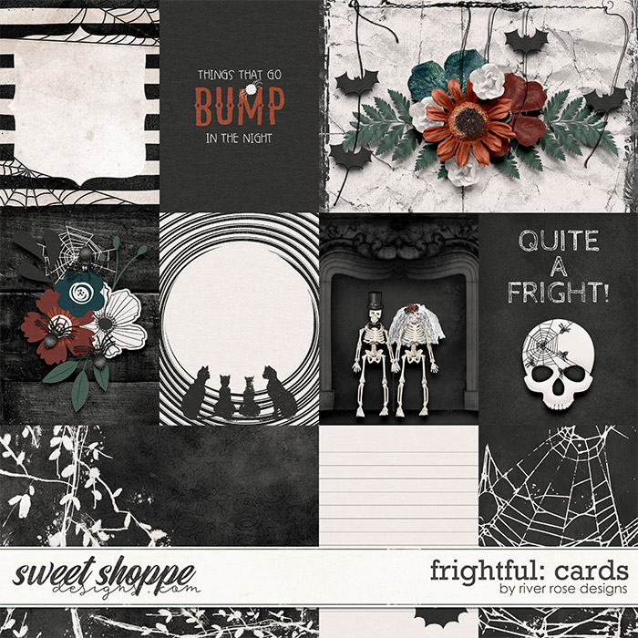 Frightful: Cards by River Rose Designs Frightful: Cards by River Rose Designs