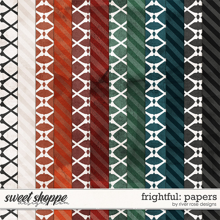 Frightful: Papers by River Rose Designs