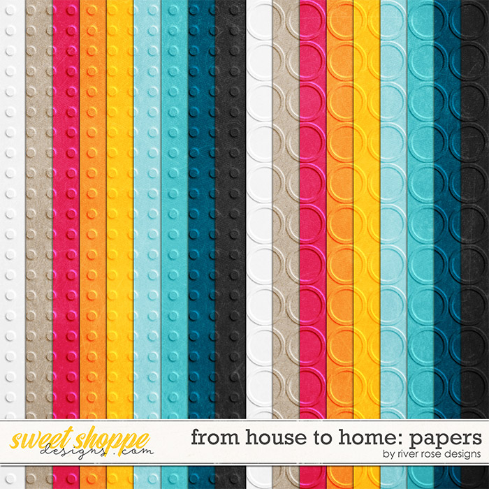 From House to Home: Papers by River Rose Designs