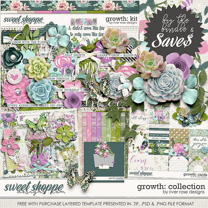 Growth: Collection + FWP by River Rose Designs