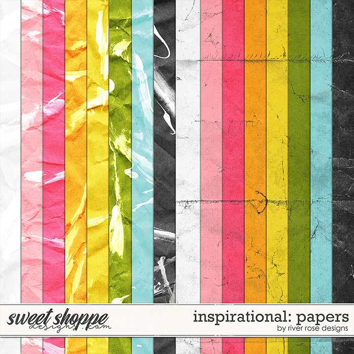 Inspirational: Papers by River Rose Designs