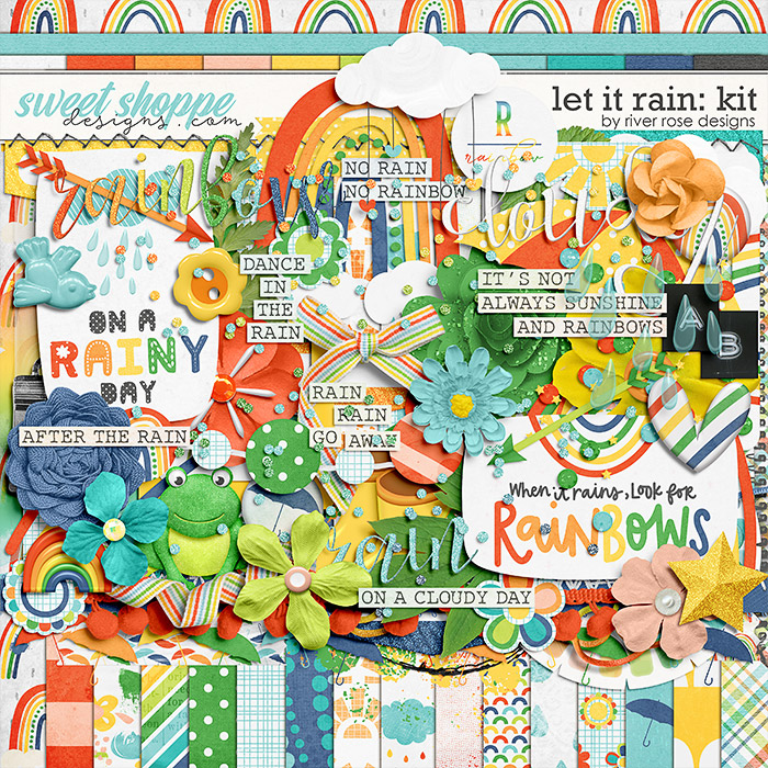 Let it Rain: Kit by River Rose Designs