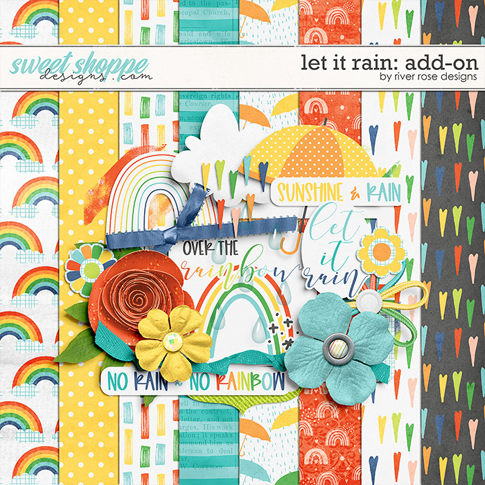 Let it Rain: Add-On Freebie by River Rose Designs Let it Rain: Add-On Freebie by River Rose Designs