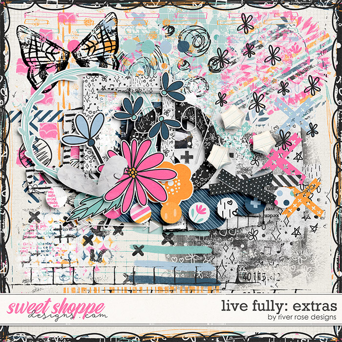 Live Fully: Extras by River Rose Designs