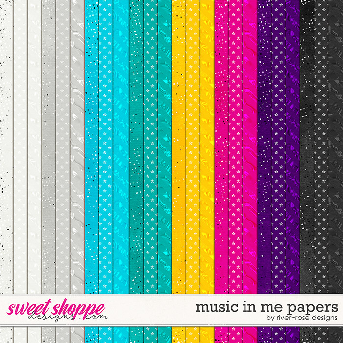 Music in Me Papers by River Rose Designs