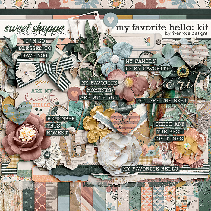 My Favorite Hello: Kit by River Rose Designs