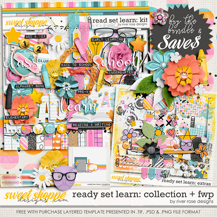 Ready Set Learn: Collection + FWP by River Rose Designs