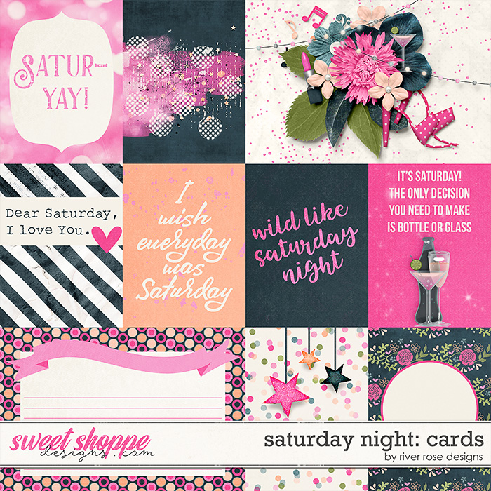 Saturday Night: Cards by River Rose Designs