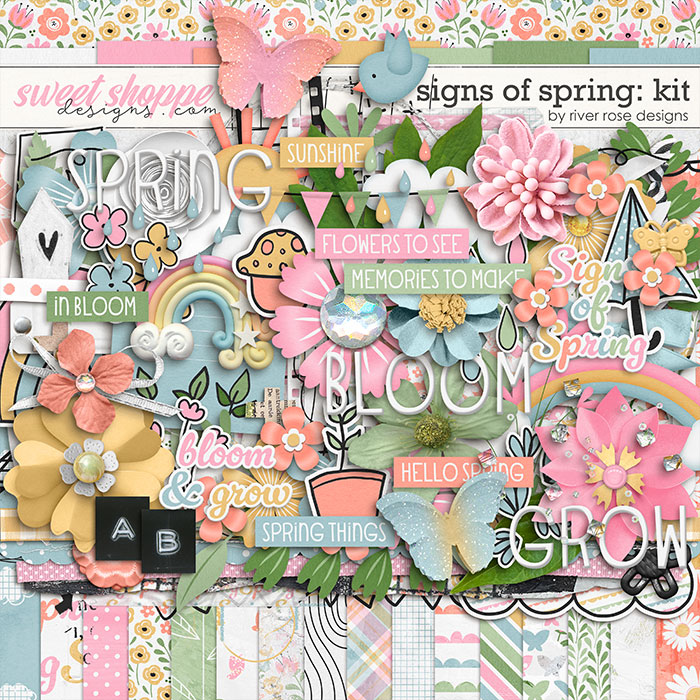 Signs of Spring: Kit by River Rose Designs