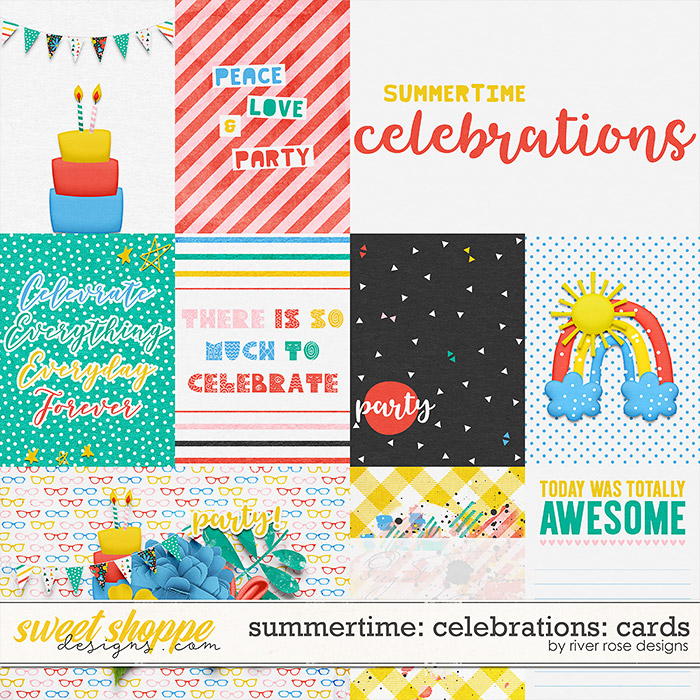 Summertime Celebrations: Cards by River Rose Designs