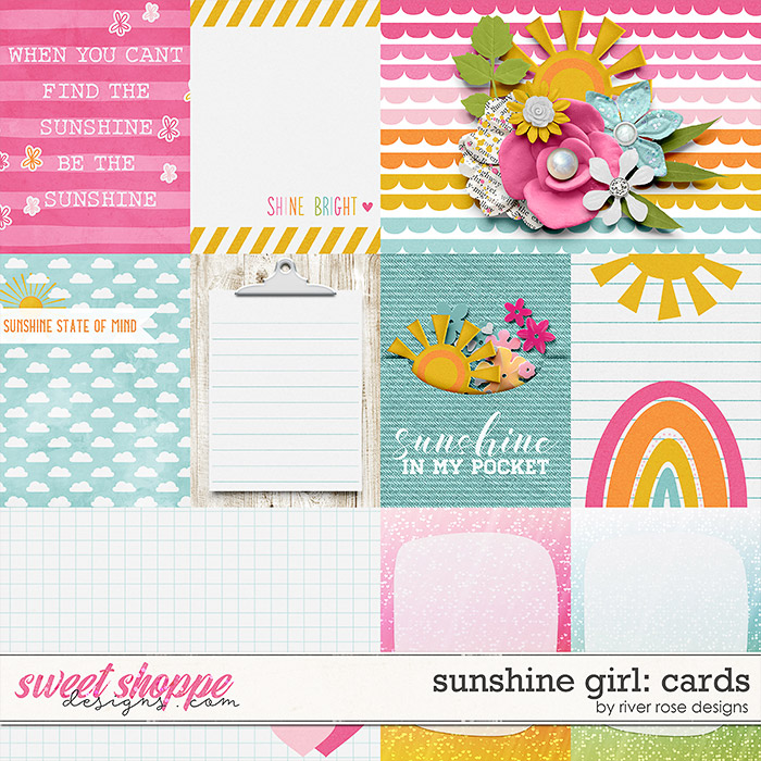 Sunshine Girl: Cards by River Rose Designs