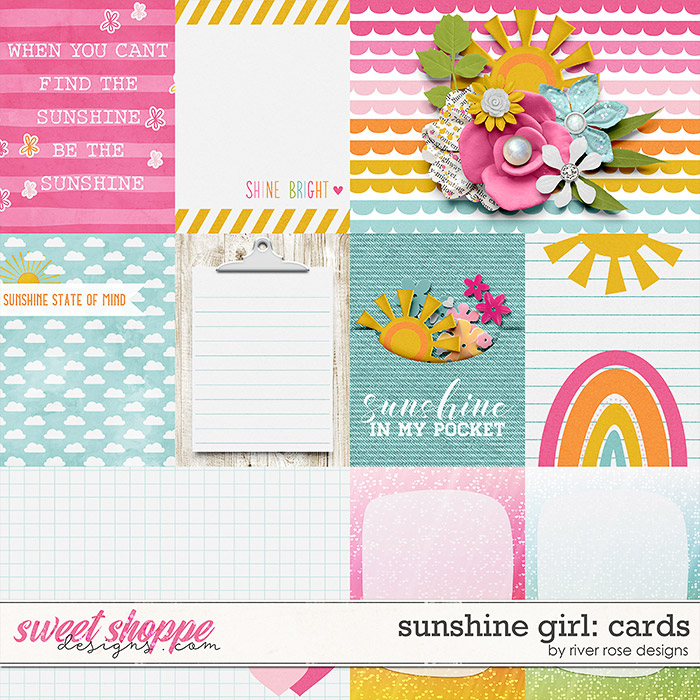 Sunshine Girl: Cards by River Rose Designs Sunshine Girl: Cards by River Rose Designs