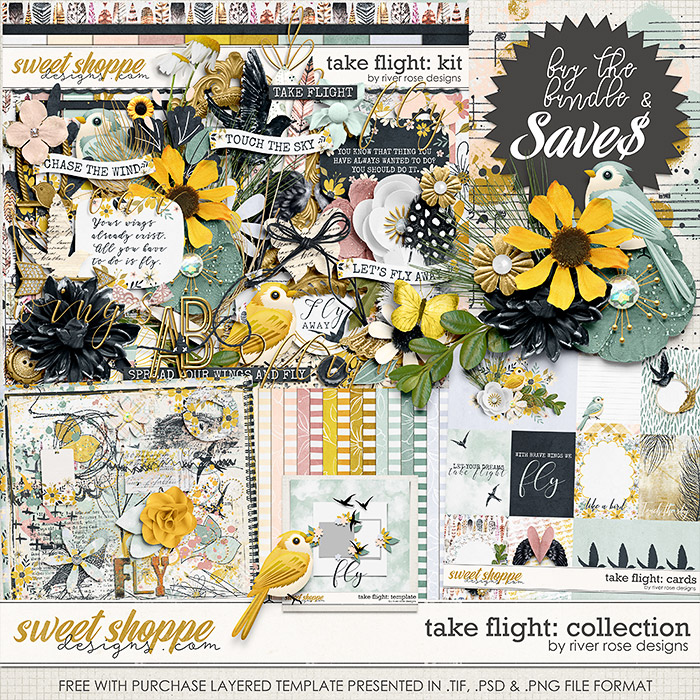 Take Flight: Collection + FWP by River Rose Designs