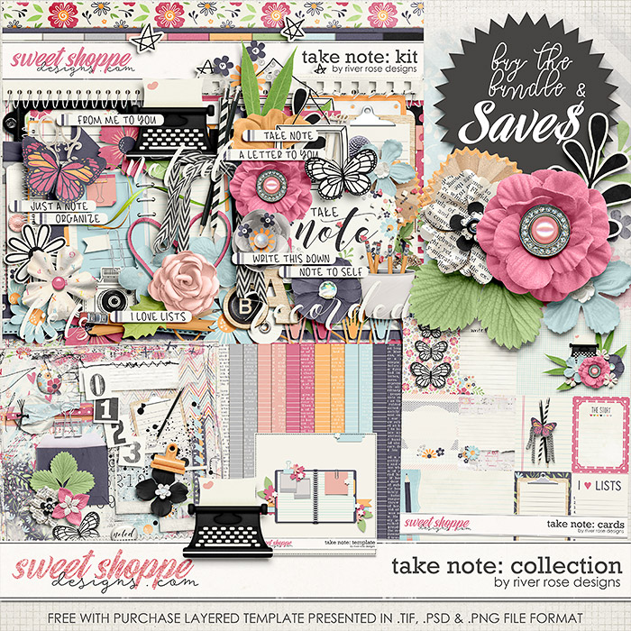 Take Note: Collection + FWP by River Rose Designs