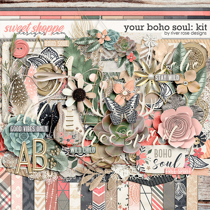 Your Boho Soul: Kit by River Rose Designs