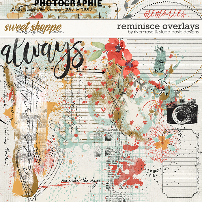 Reminisce Overlays by River Rose & Studio Basic Designs