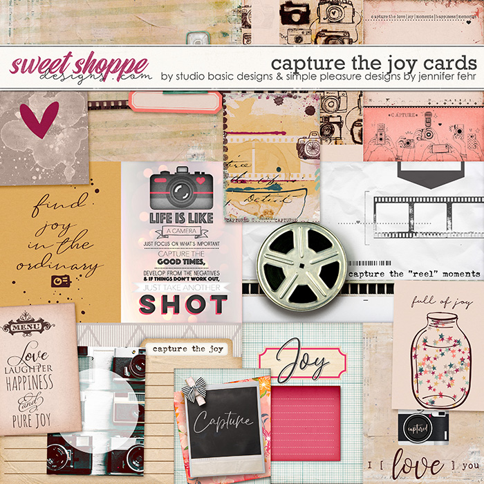 Capture The Joy Cards by Simple Pleasure Designs and Studio Basic